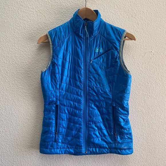 REI Revelcloud Vest PRIMALOFT Pertex Quantum ECO XS Blue Hiking Outdoor Climbing - Picture 1 of 4